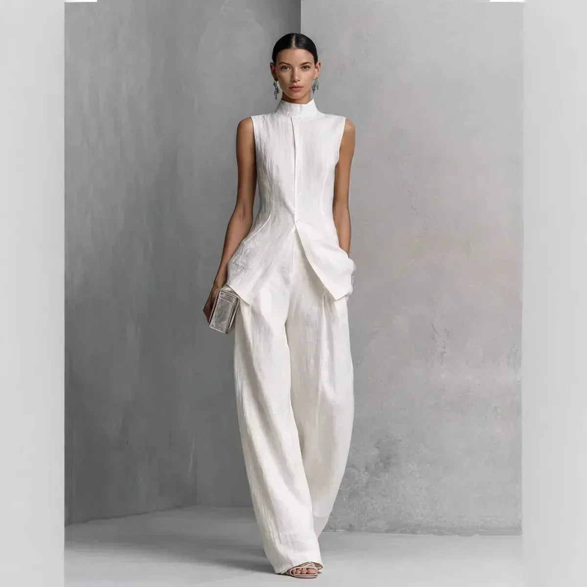 Completo casual due pezzi per estate/autunno
