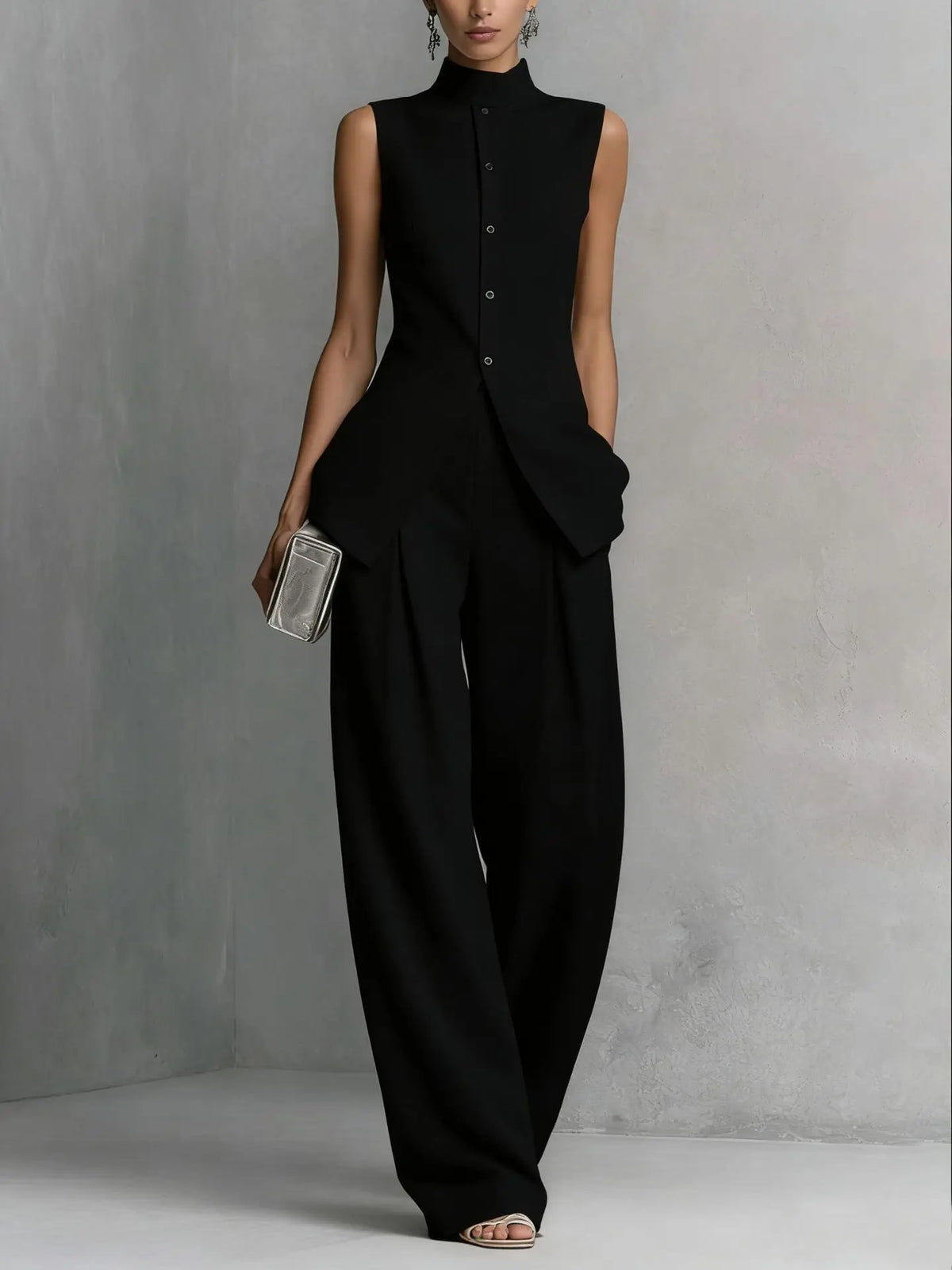 Completo casual due pezzi per estate/autunno