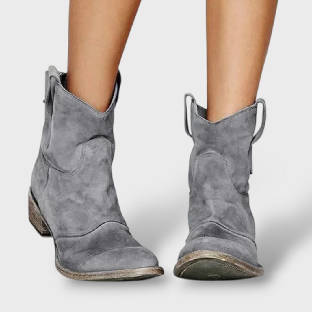 Stivaletti Cowboy Vintage per Donna