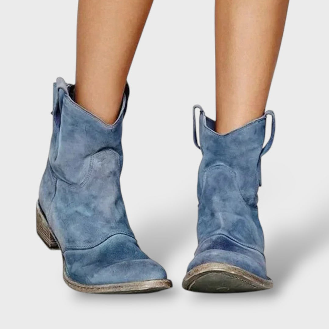 Stivaletti Cowboy Vintage per Donna