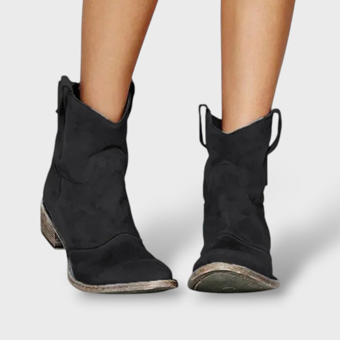 Stivaletti Cowboy Vintage per Donna