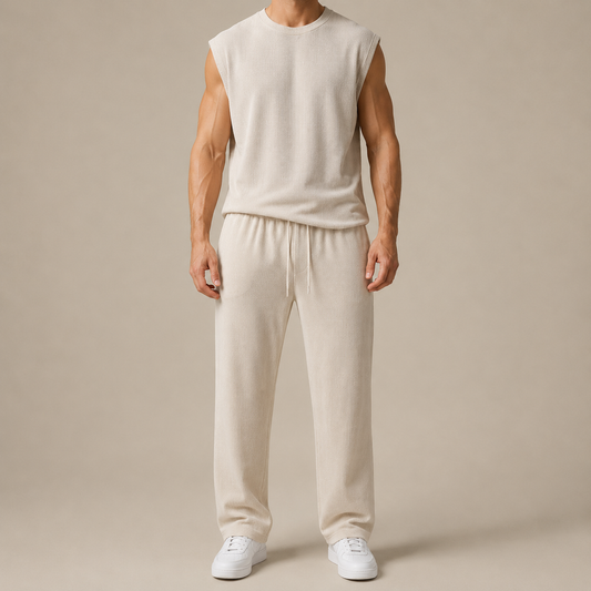 Completo in Maglia Senza Maniche