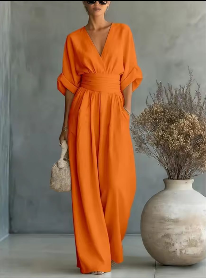Risel | Elegante tuta a gamba ampia