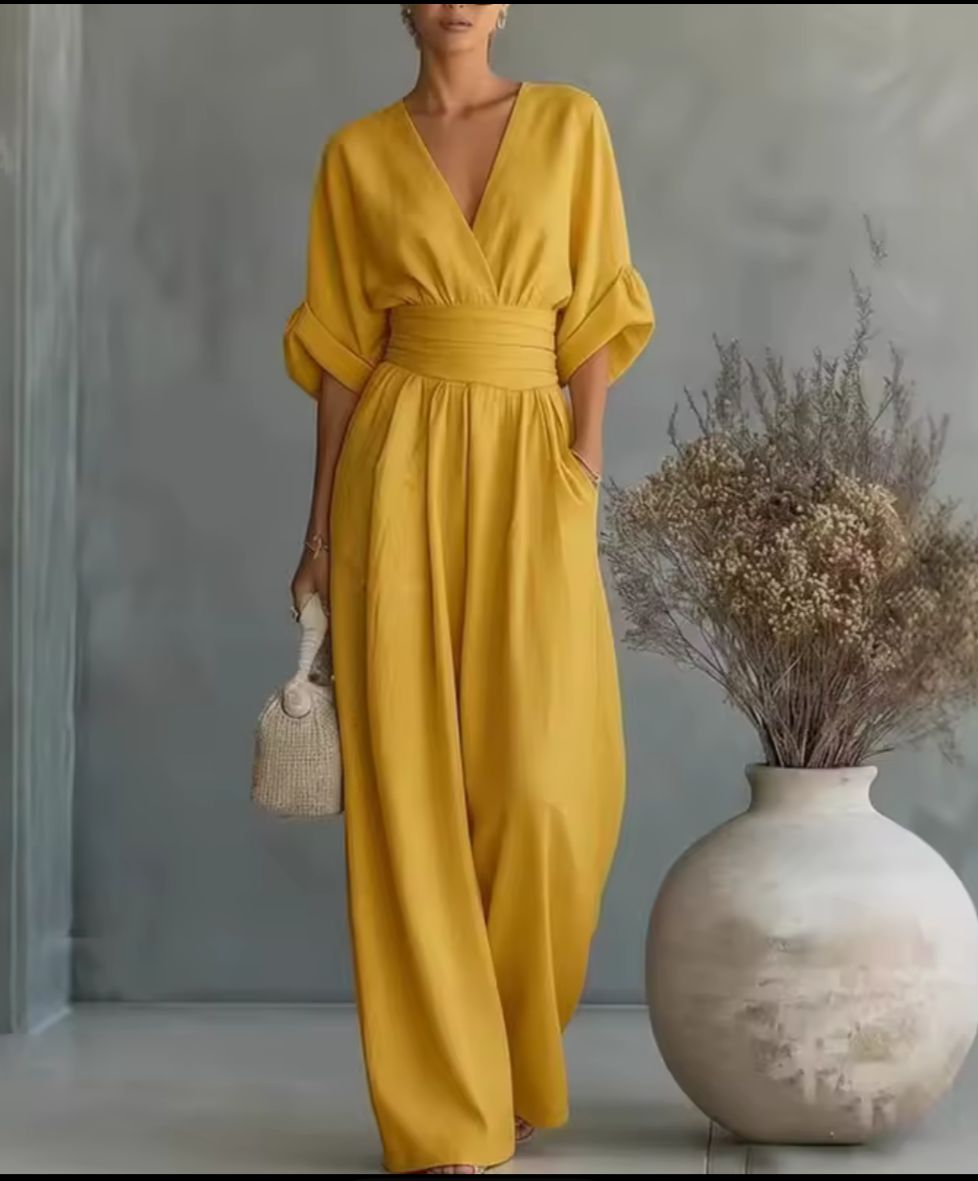 Risel | Elegante tuta a gamba ampia