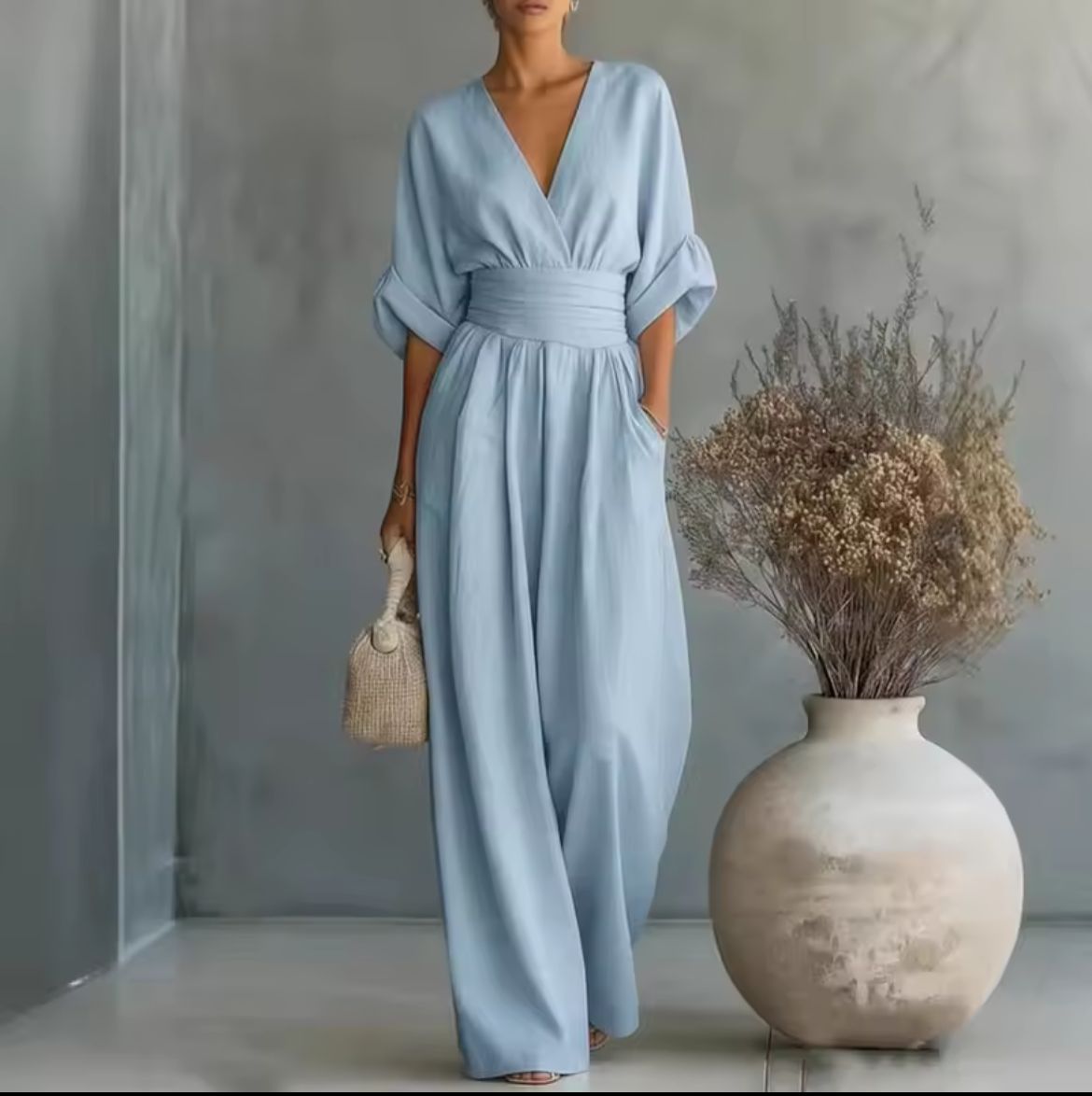 Risel | Elegante tuta a gamba ampia