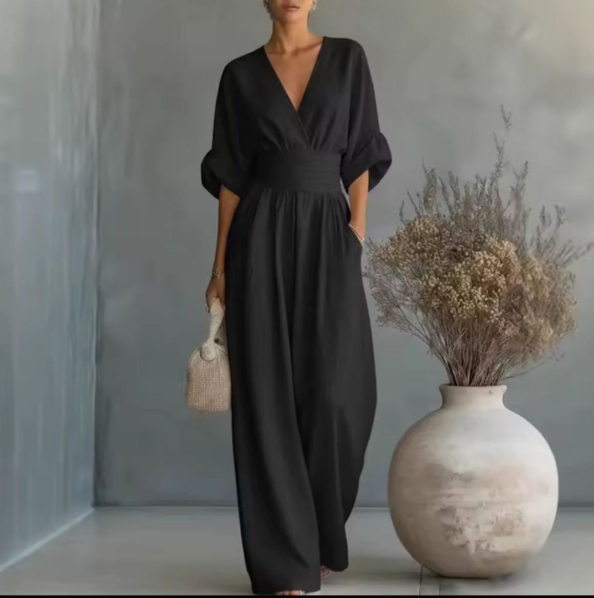 Risel | Elegante tuta a gamba ampia