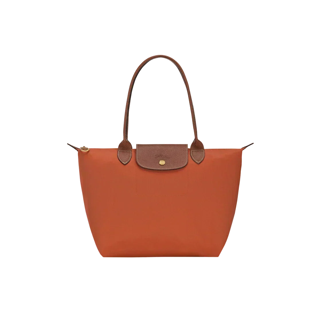 Borsa grande Le Pliage, arancione mattone