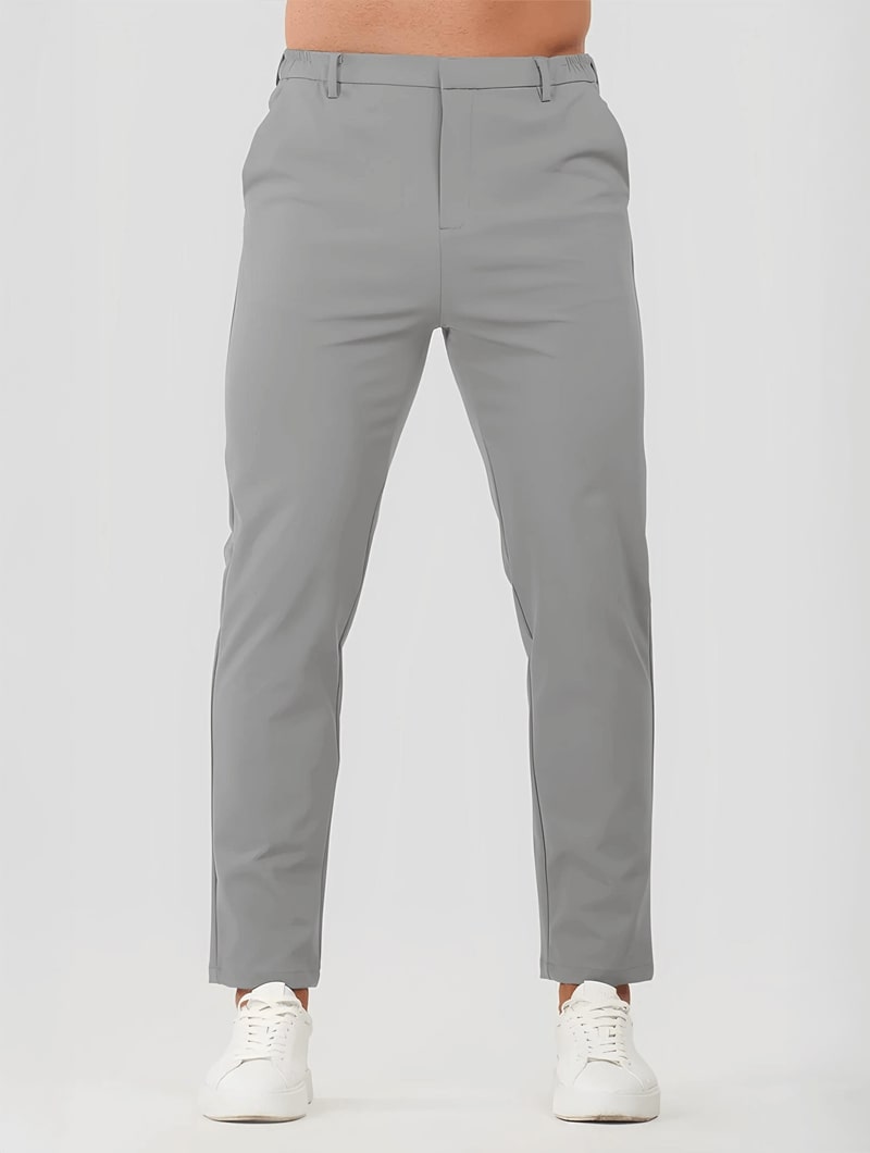 Rocio Pantaloni Dritti - Grigio