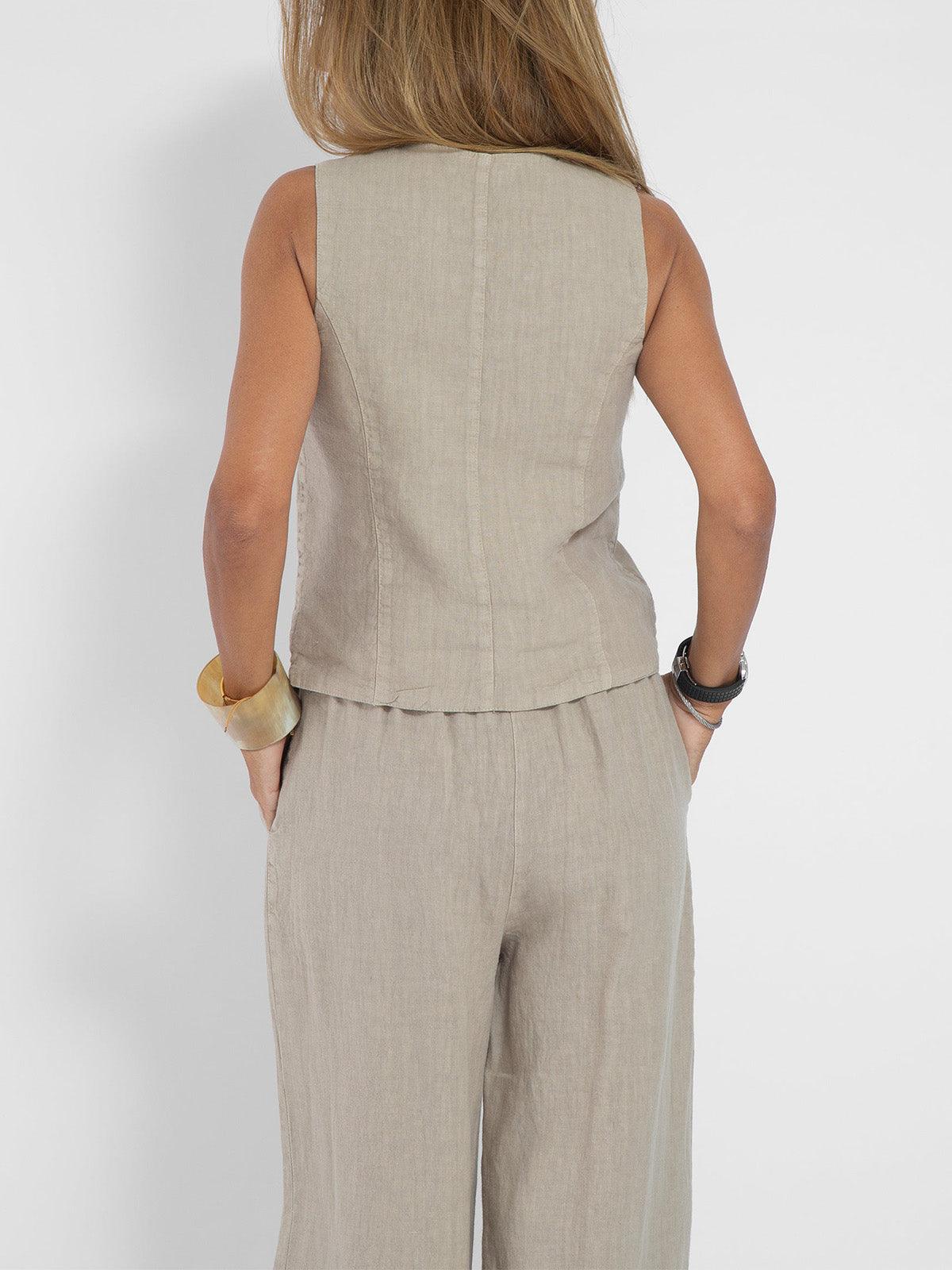 Completo con gilet e pantaloni
