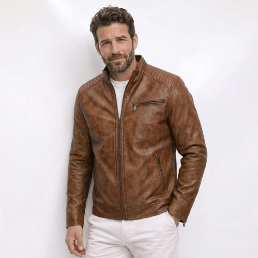 Mario™ | Giacca in Similpelle