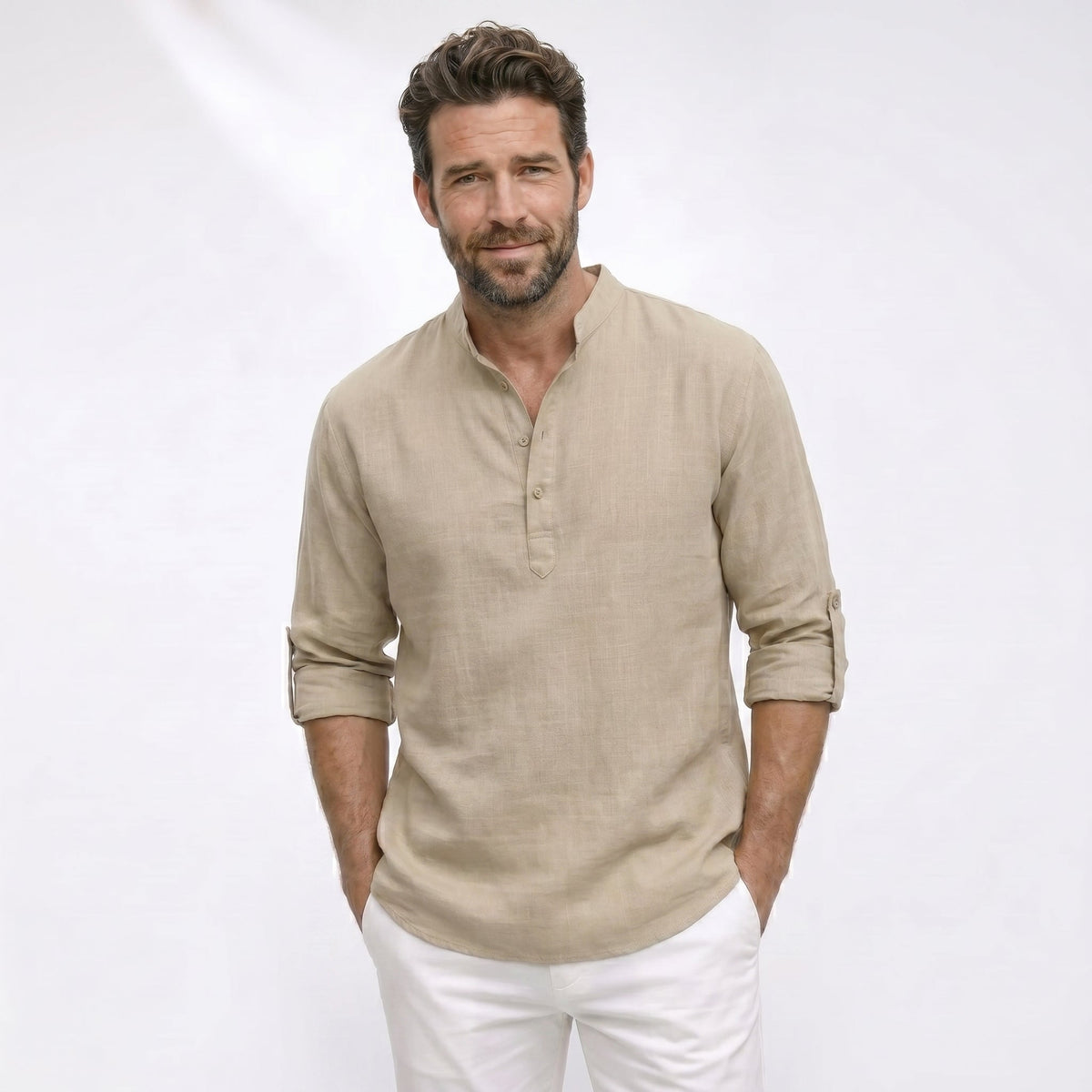 Marco | Camicia dal taglio moderno ed eleganza naturale