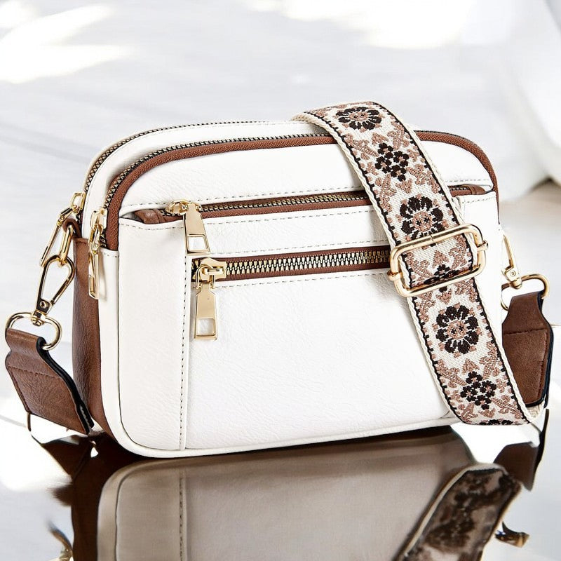 Elena | Borsa a Spalla in Pelle Raffinata