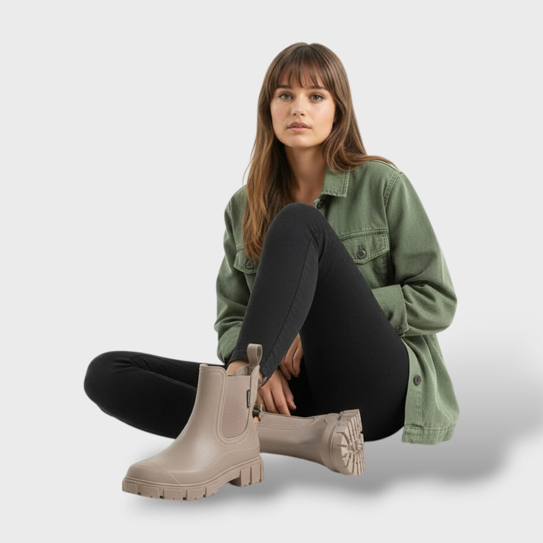 Stivali da Pioggia Impermeabili di Moda per Donna