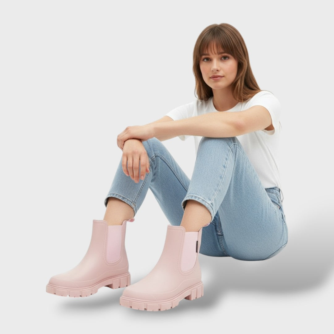Stivali da Pioggia Impermeabili di Moda per Donna