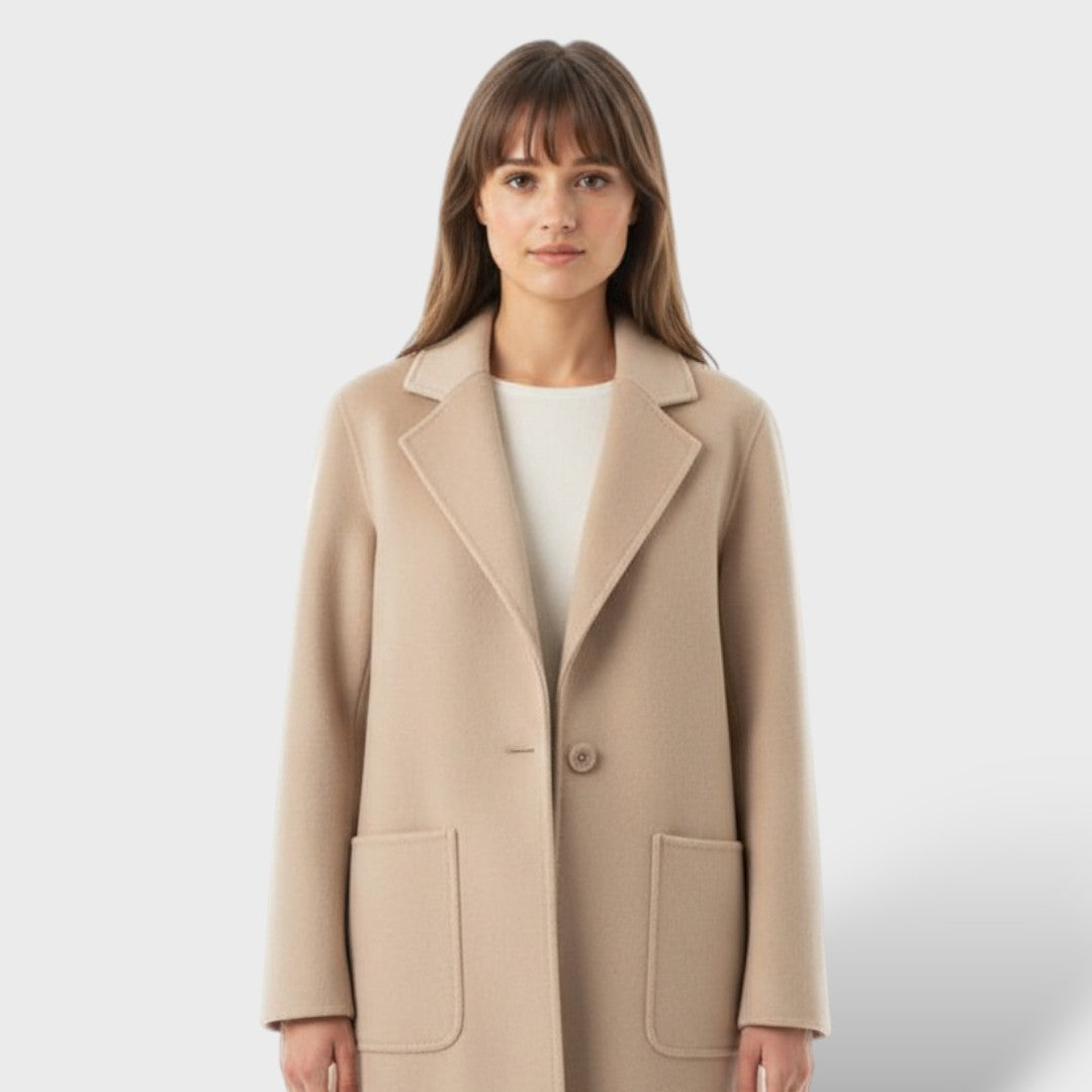 Cappotto di Lana in Stile Coreano da Donna