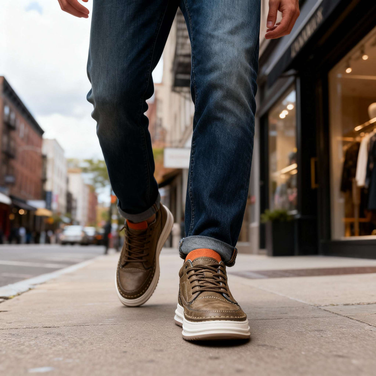 Roberto | Sneaker in Similpelle