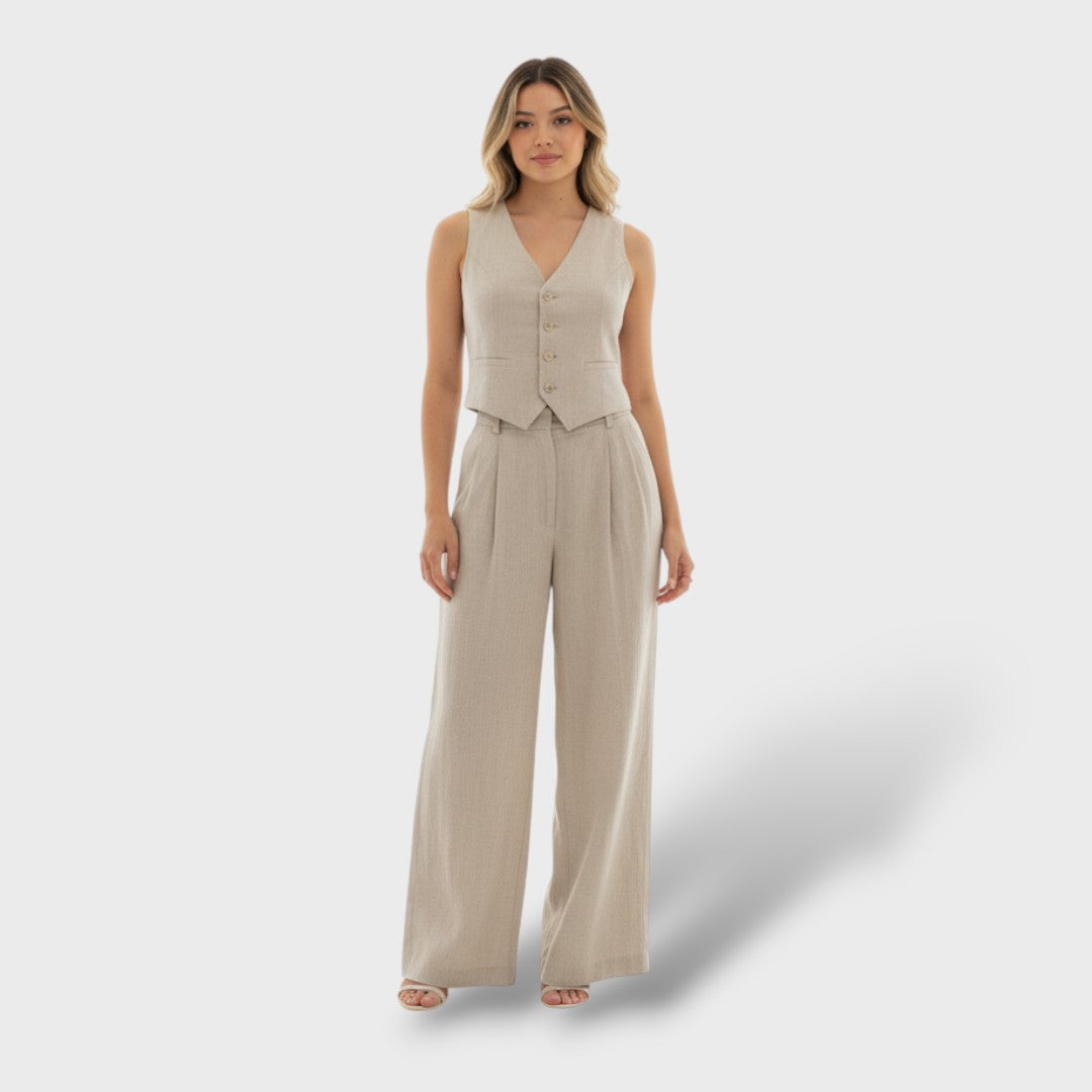 Completo Donna Cotone e Lino Casual Elegante