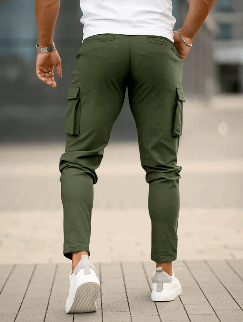 Franco Pantaloni Cargo - Verde