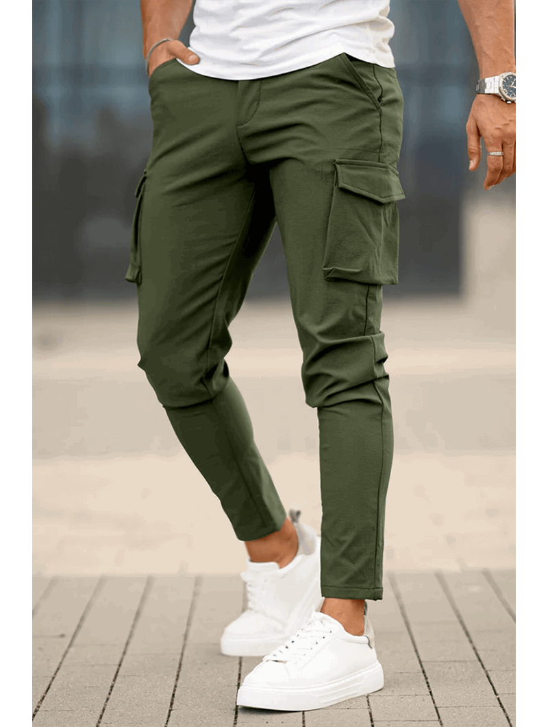 Franco Pantaloni Cargo - Verde