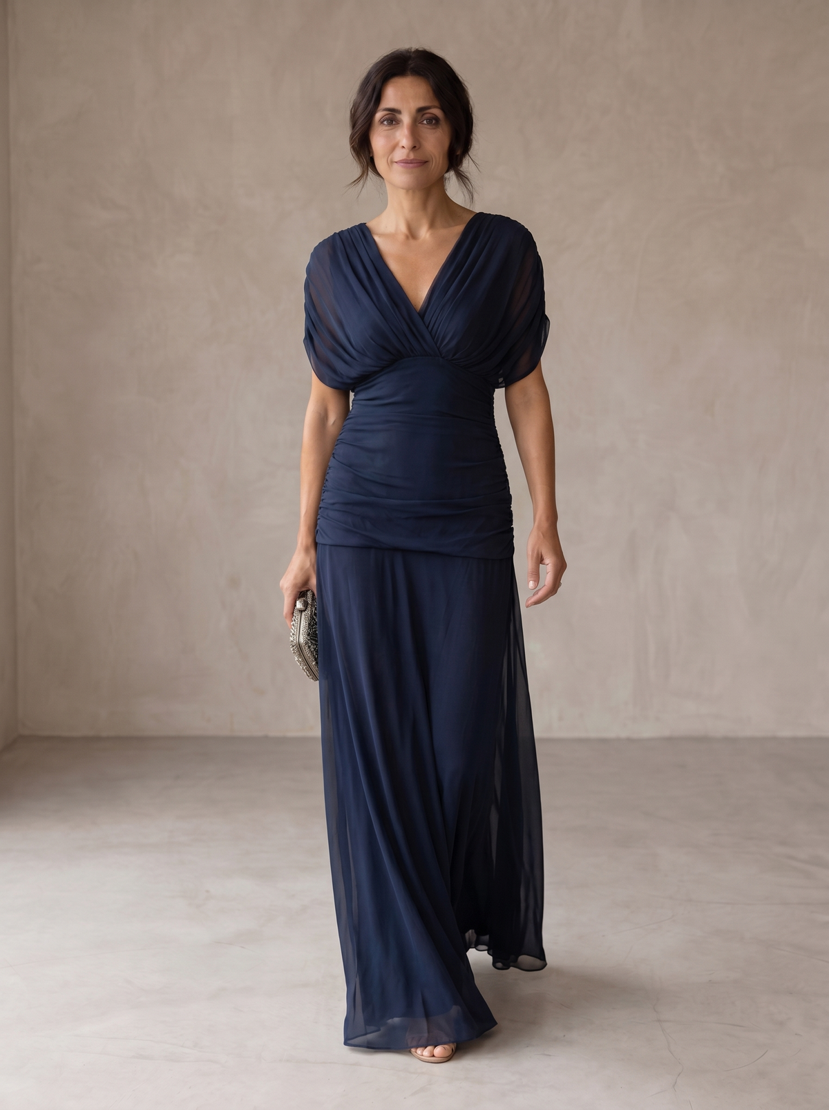 Avery | Abito blu elegante