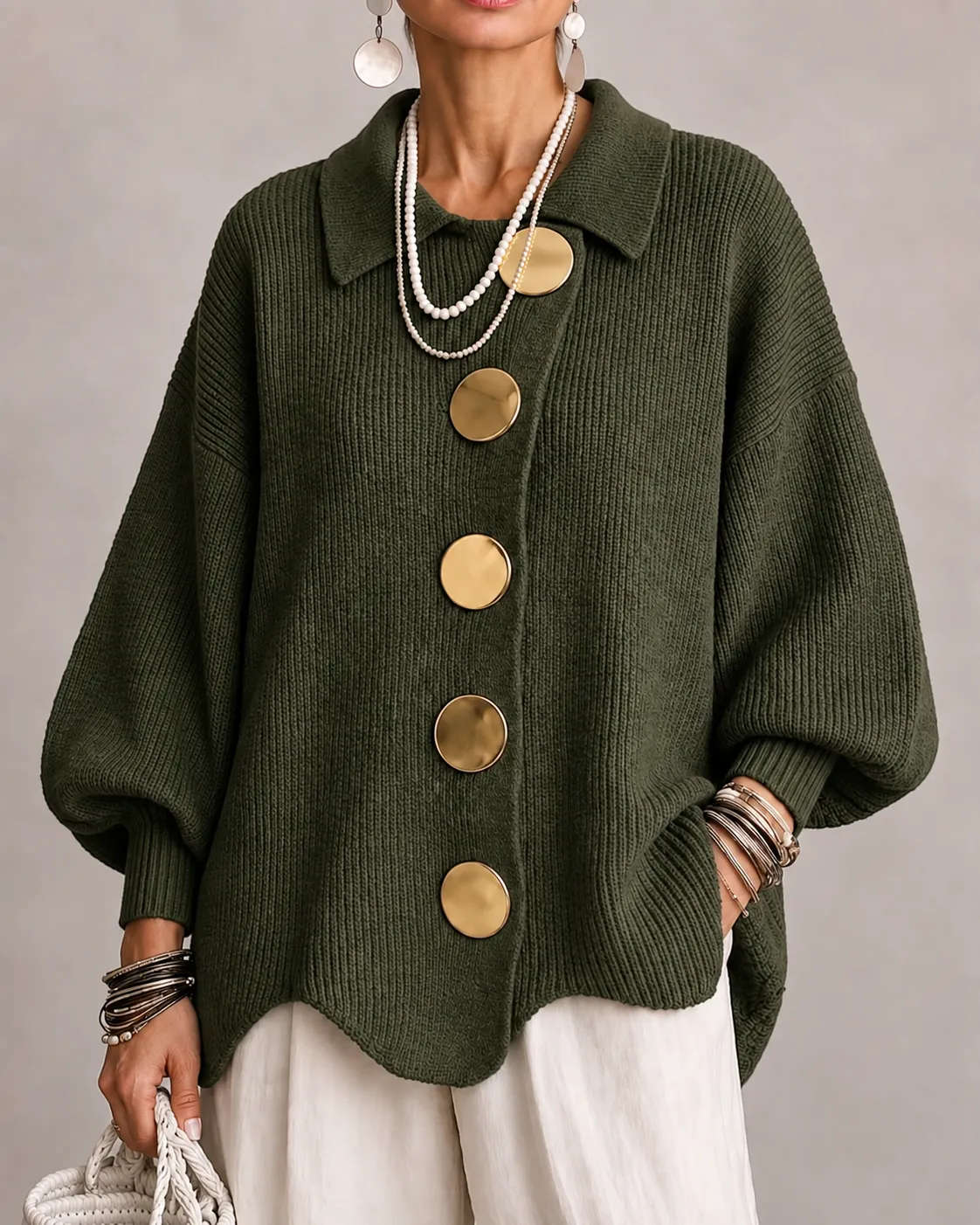REAL | Cardigan oversize in edizione limitata
