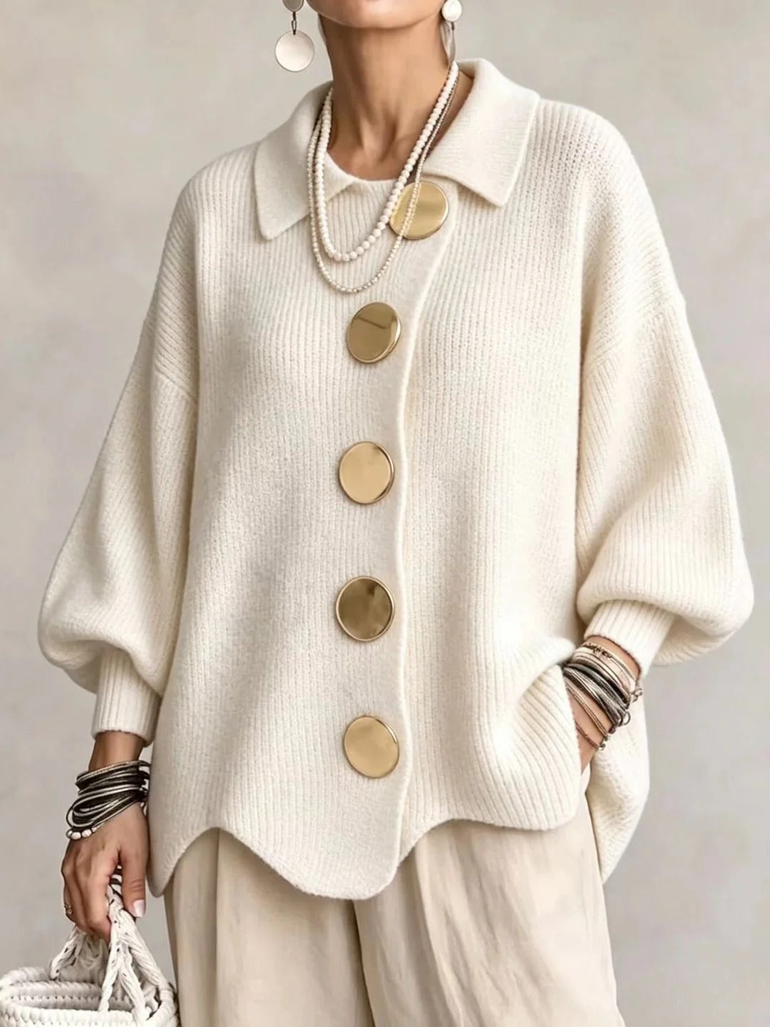 REAL | Cardigan oversize in edizione limitata