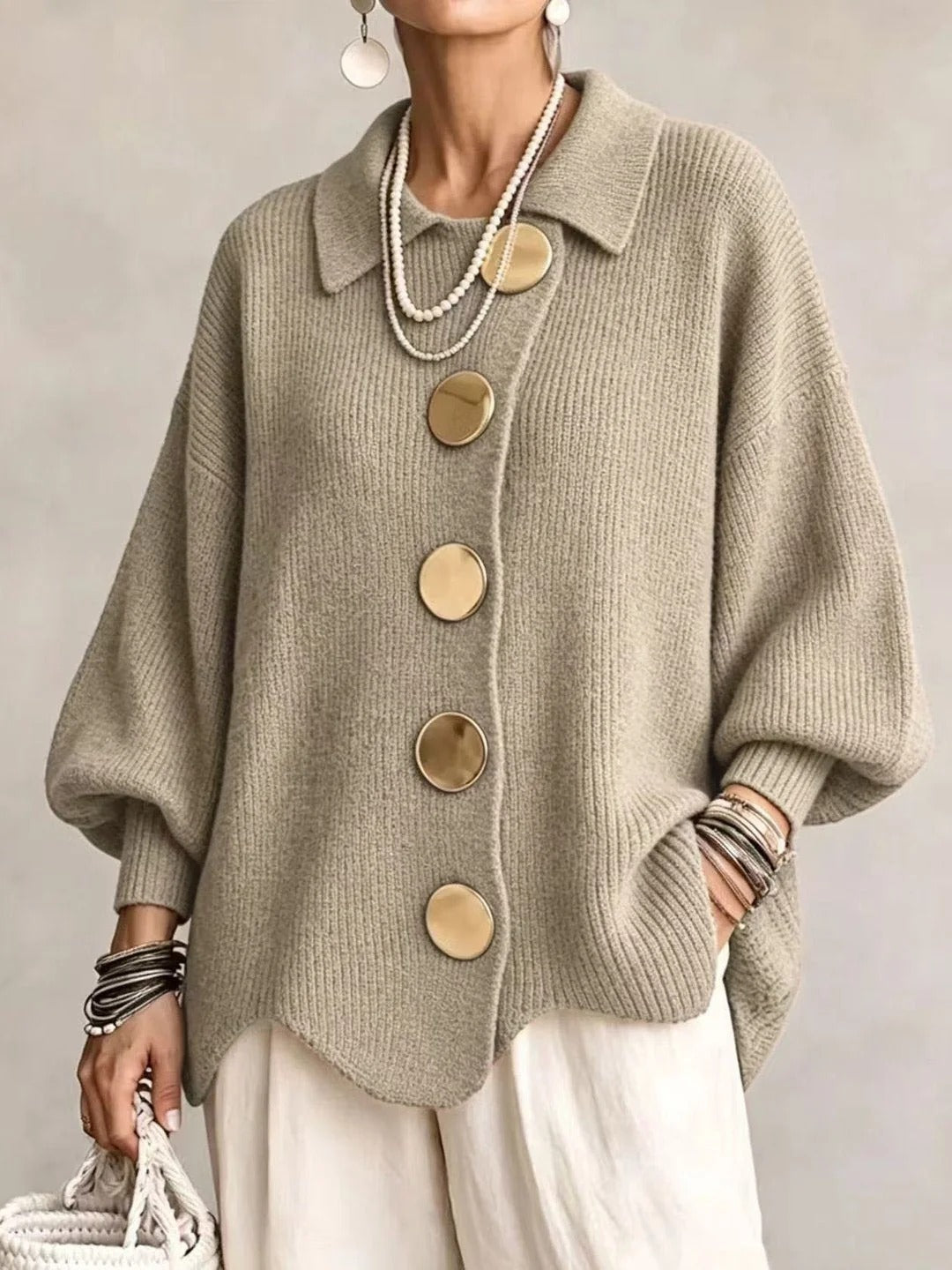 REAL | Cardigan oversize in edizione limitata