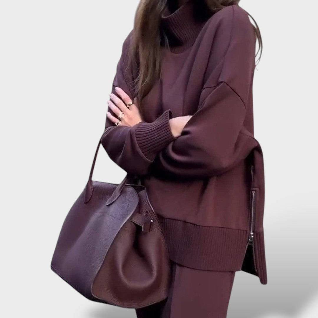 Completo Imbottito in Maglia per Donna