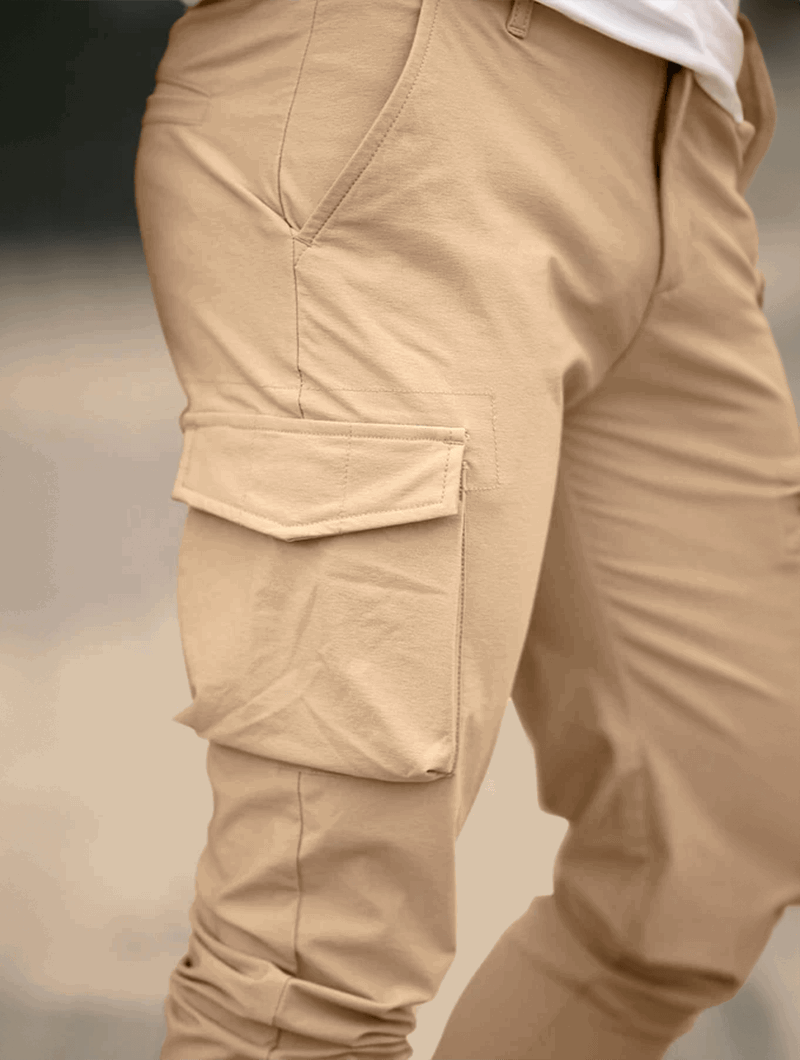 Franco Pantaloni Cargo - Kaki