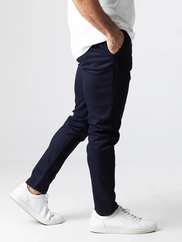 Mariano Pantaloni Chino - Blu Scuro