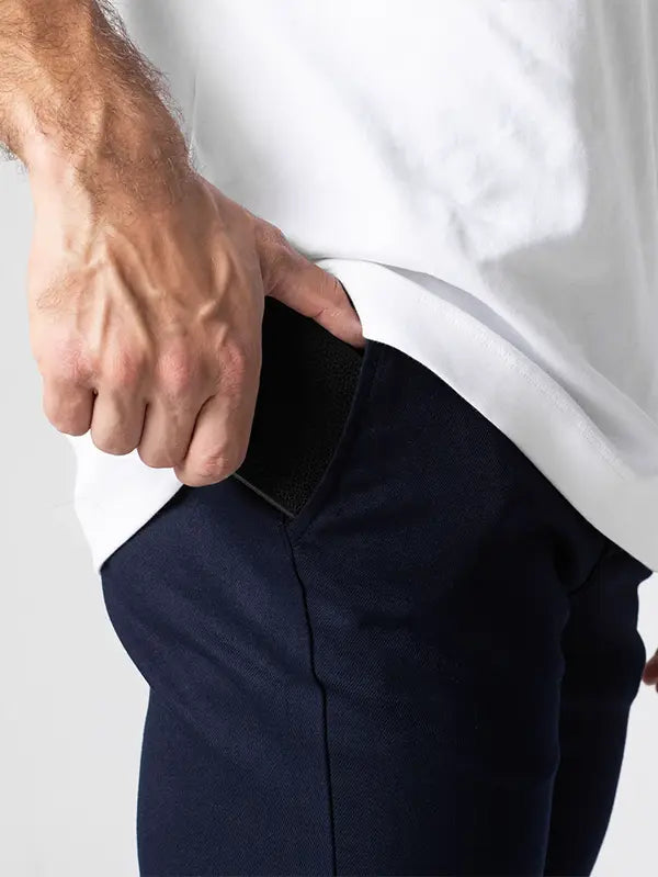 Mariano Pantaloni Chino - Blu Scuro