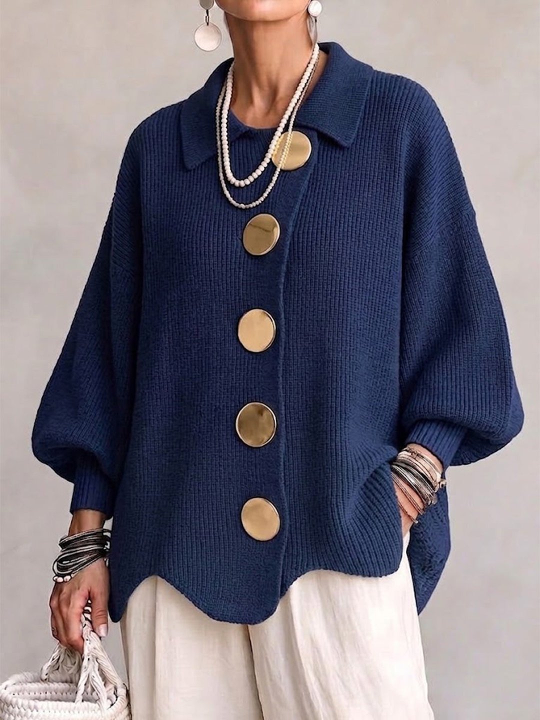 REAL | Cardigan oversize in edizione limitata