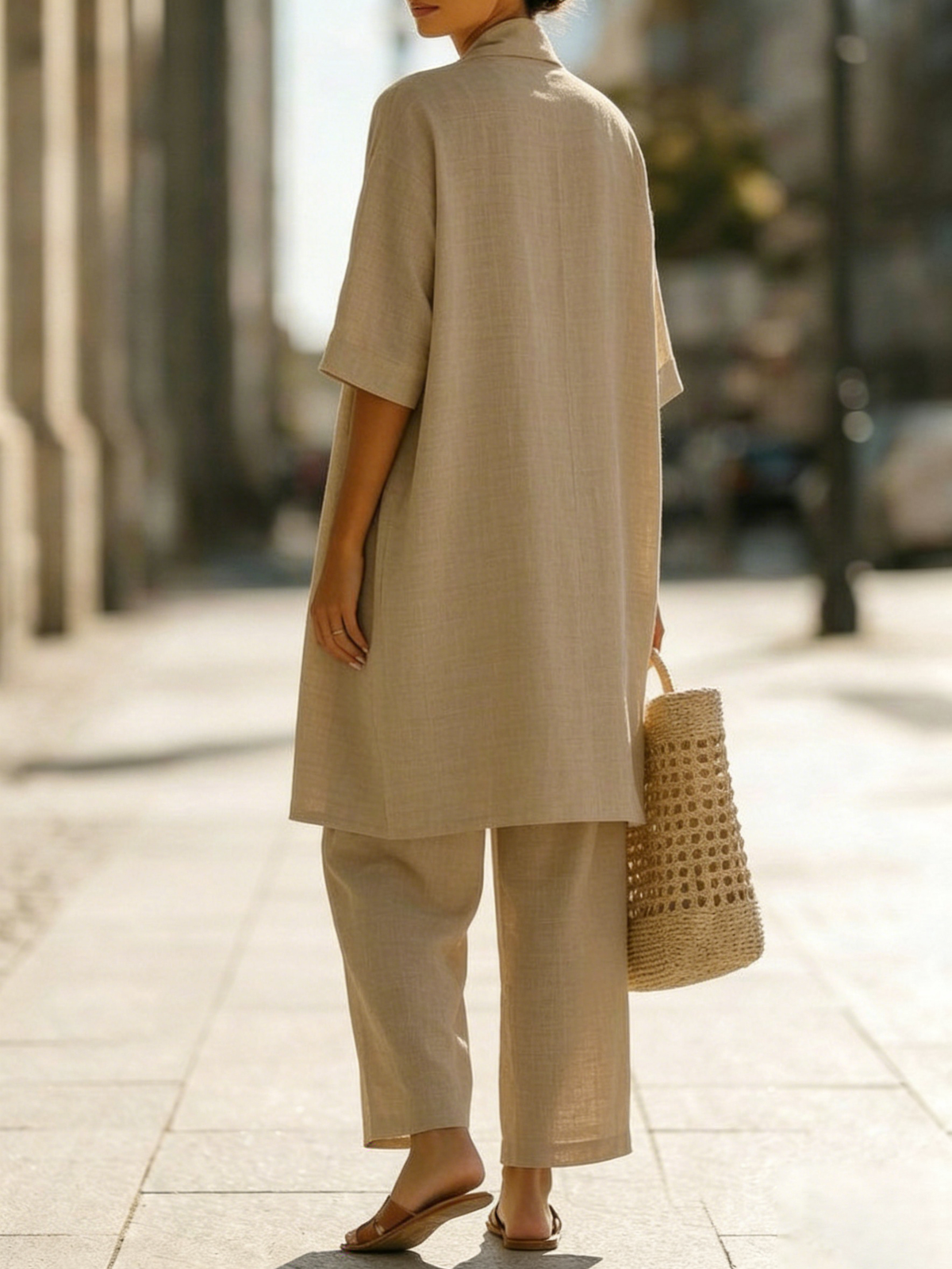 Isa | Completo tre pezzi dall'eleganza naturale